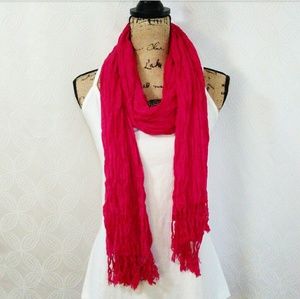Mixit Pink Rayon Scarf